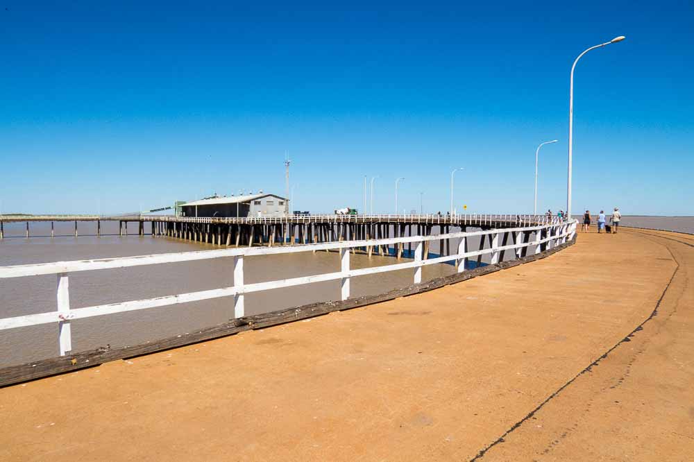 Derby jetty TRACK TRAILER