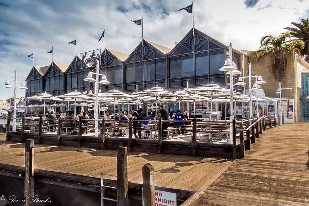 Fish and chips on the jetty TRACK TRAILER